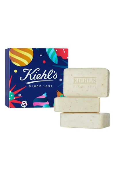 Kiehl's Since 1851 1851 Full Size Ultimate Man Body Scrub Soap Set (usd $45 Value)