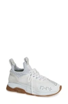 Versace Cross Chainer Sneaker In White