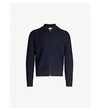 MONCLER RELAXED-FIT WAFFLE-KNIT WOOL JACKET