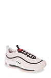 Nike Women's Air Max 97 Casual Sneakers From Finish Line In Light Soft Pink/ Black/ White