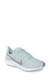 Nike Air Zoom Pegasus 36 Running Shoe In Ocean Cube/ Grey/ Platinum