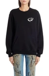 OFF-WHITE MARKERS CREWNECK SWEATSHIRT,OWBA055F190030661001