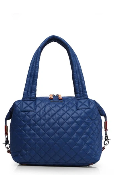 Mz Wallace Medium Sutton Bag - Blue In Estate Blue