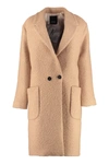 PINKO GIRL DOUBLE-BREASTED COAT,11098215