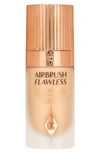 Charlotte Tilbury Airbrush Flawless Longwear Foundation 5.5 Warm In 05.5 Warm