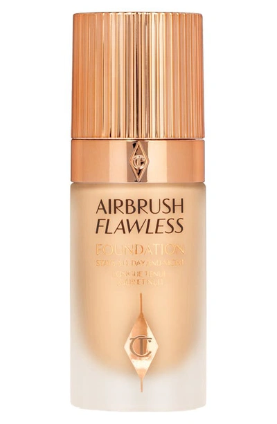 Charlotte Tilbury Airbrush Flawless Longwear Foundation 5.5 Warm In 5.5 Warm (medium With Yellow Olive Undertones)