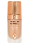 Charlotte Tilbury Airbrush Flawless Longwear Foundation 8 Cool In 8 Cool (medium Tan With Pink Red Undertones)