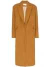 ALEKSANDRE AKHALKATSISHVILI DOUBLE COLLAR LONG COAT