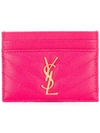 SAINT LAURENT MONOGRAM CARDHOLDER