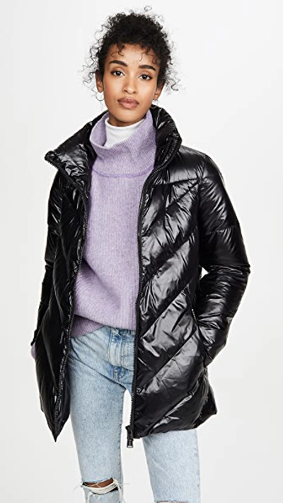 Add Down Jacket In Black