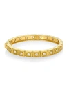 KATY BRISCOE E2 18K Yellow Gold & Diamond Bangle Bracelet