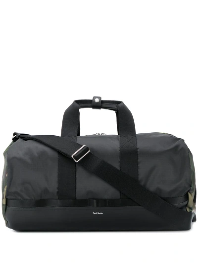 Paul Smith Naked Lady Panelled Holdall In Black