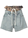 Haculla Double Hac Denim Shorts In Blue