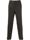 ETRO CHECKED SUIT TROUSERS