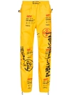 OFF-WHITE INDUSTRIAL GORE-TEX TRACK TROUSERS