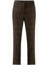 ETRO CHECKED TROUSERS