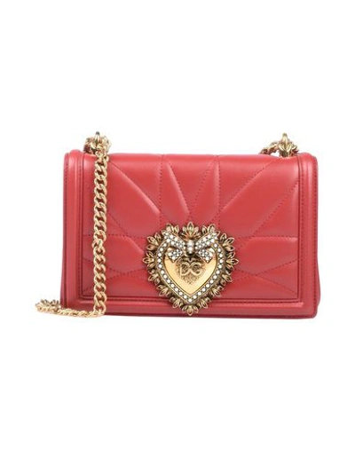 Dolce & Gabbana Cross-body Bags In Red