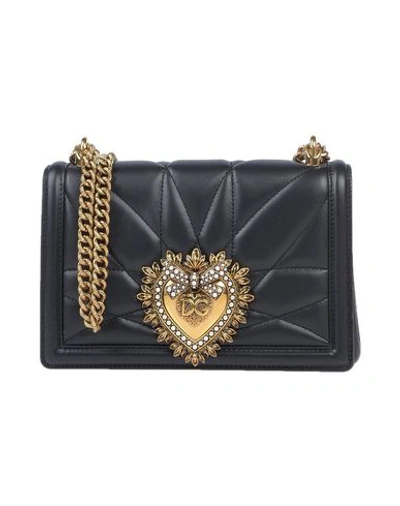 Dolce & Gabbana Cross-body Bags In Black
