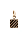 OFF-WHITE PENDANT EARRING