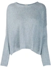 APUNTOB ROUND NECK PLAIN JUMPER