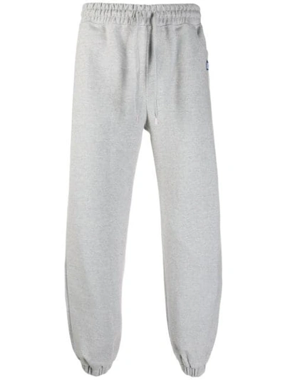 Ader Error Logo Patch Track Trousers In Grey