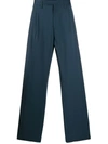 Off-white Oversized Suit Trousers In Blue