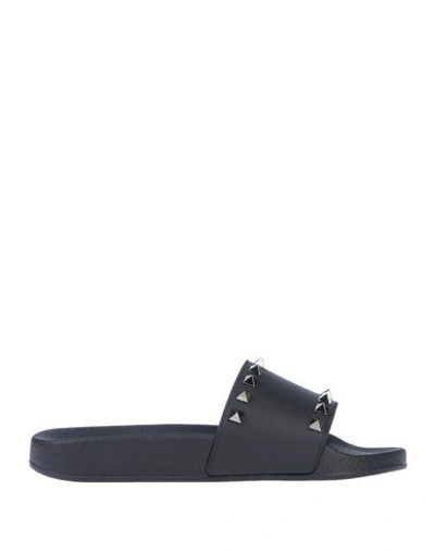 Valentino Garavani Sandals In Black