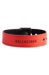 BALENCIAGA PARTY LEATHER BRACELET,506196C5305