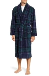 Majestic Hibernation Plush Robe In Teal