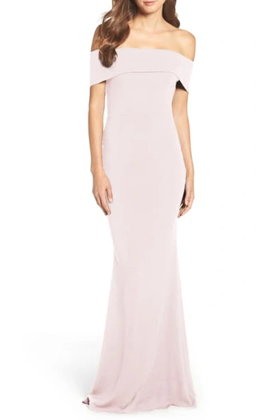 Katie May Legacy Crepe Body-con Gown In Balletdnu
