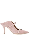 MALONE SOULIERS POINTED MID-HEEL MULES