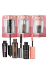 BENEFIT COSMETICS BENEFIT BIG LASH ADVENTURE TRAVEL SIZE MASCARA SET,TT764