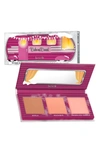 BENEFIT COSMETICS BENEFIT BABE ON BOARD MINI BLUSH, BRONZER & HIGHLIGHTER PALETTE,TT762