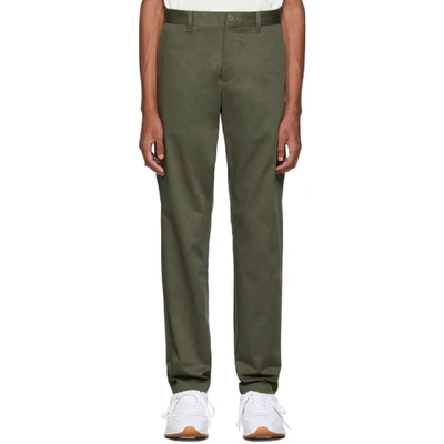 Norse Projects Green Albin Chino Trousers In 8098/ Ivy