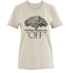 OFF-WHITE OFF TREE T-SHIRT,OWAA049F19B07068 4810