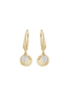 JOHN HARDY DOT' DIAMOND 18K YELLOW GOLD DROP EARRINGS