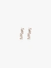 Suzanne Kalan 18kt Rose Gold Fireworks Diamond Earrings In Rose Gold