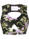 ALICE MCCALL WILD FLOWERS CROPPED TOP