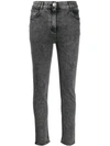 BALMAIN SKINNY FIT HIGH-RISE JEANS