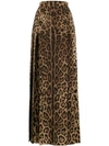 DOLCE & GABBANA FULL LEOPARD PRINT SKIRT