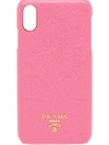 Prada Iphone Xs Max Case In Pink
