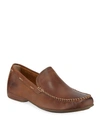 Frye Men's Lewis Leather Slip-on Venetian Loafers In Tan