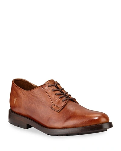 Frye Men's Bowery Oxfords Men's Shoes In Cognac