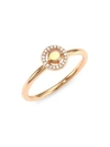 ASTLEY CLARKE WOMEN'S 14K ROSE GOLD, OPAL & DIAMOND RING,0400011614947