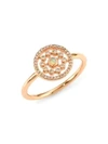 ASTLEY CLARKE WOMEN'S 14K ROSE GOLD, DIAMOND & OPAL MEDIUM RING,0400011614896