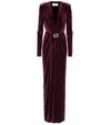 ALEXANDRE VAUTHIER Velvet gown,P00406184