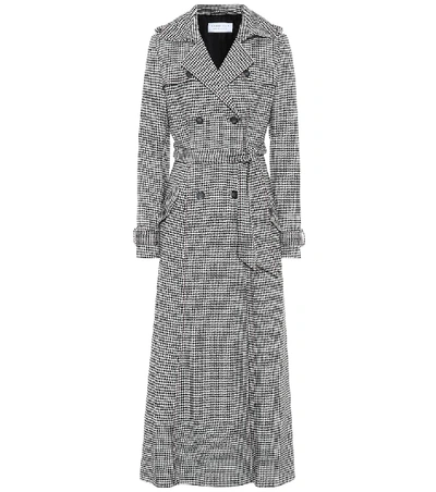 Gabriela Hearst Cassatt Wool-blend Trench Coat In Grey