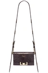GIVENCHY NANO EDEN CROCODILE EMBOSSED LEATHER BAG,GIVE-WY668