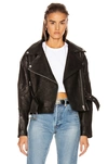 GRLFRND Charlie Leather Moto Jacket,GRLF-WO14