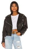 GRLFRND Charlie Leather Moto Jacket,GRLR-WO46